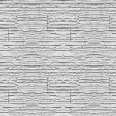 Imagem de Papel De Parede Tijolos Pedras Cinza Adesivo Sala Quarto - LRP