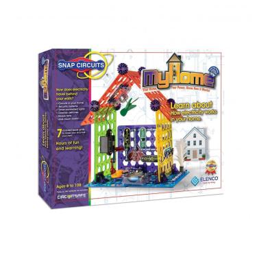 Imagem de Snap Circuits Elenco My Home – Kit Educacional de Eletrônica para Crianças a Partir de...