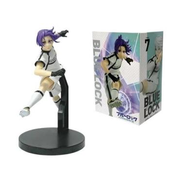 Imagem de Figura De Ação Anime Nagi Seishirou Com Uniforme De Futebol Azul, Mode