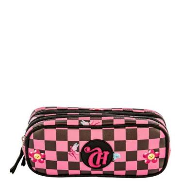 Imagem de Estojos 2 Compartimentos Capricho Pop Cosmic Gang Rosa - Pink - Sestin