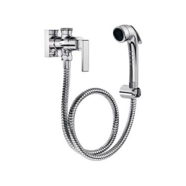 Imagem de Ducha Higiênica c/ Registro e Derivação Stillo Cromada Docol