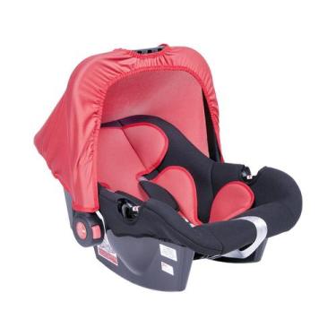 Imagem de Cadeira de Segurança para Carro Bebê Conforto PRETO/VERMELHO - ATÉ 13K