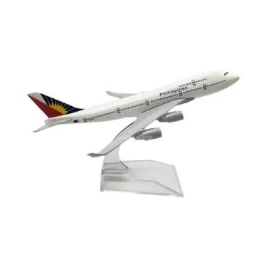 Imagem de Modelo De Avião Em Metal Fundido De 16CM, Brinquedo Colecionável 737 7