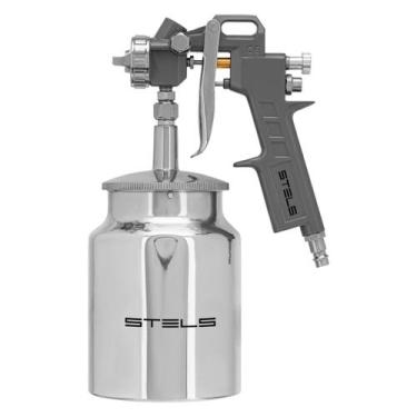 Imagem de Pistola de pintura tanque bicos 1,2- 1,5-1,8mm 1pc stels