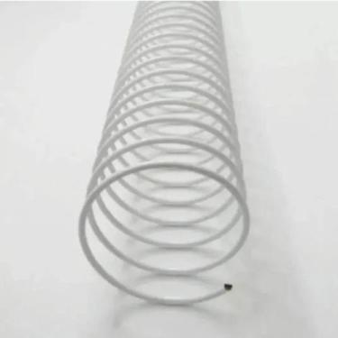 Imagem de Espiral Para Encadernação Metal Branco A4 25mm 160fls 05un - Cassmar