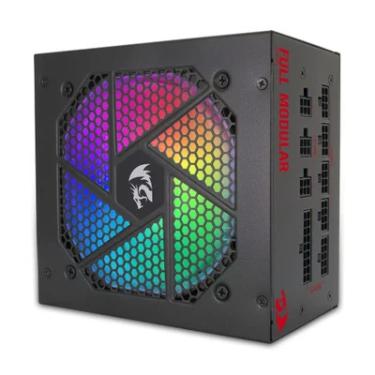 Imagem de Fonte Redragon Atx 750w, 80 Plus Gold, Rgb, Pfc Ativo, Full Modular, Preto