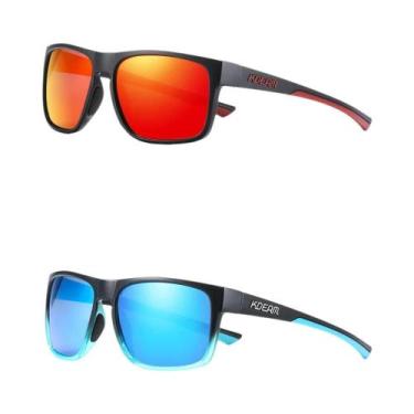 Imagem de Óculos De Sol Masculinos Polarizados Quadrados Fotocromáticos Com Almo