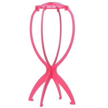 Imagem de Kit 5 Suporte Dobrável para Peruca Plástico para Descansar Guardar e Secar Wigs e Lace...