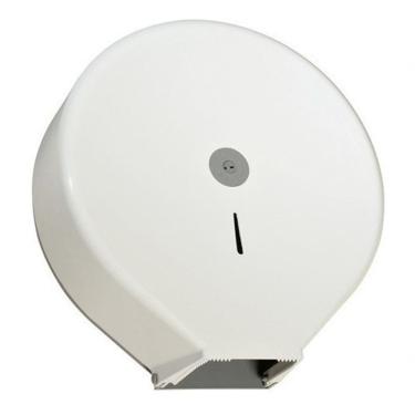 Imagem de Suporte para Papel Higiênico Rolo de 600 a 800M em Plástico ABS com Fechadura e Kit Fixação Higipack