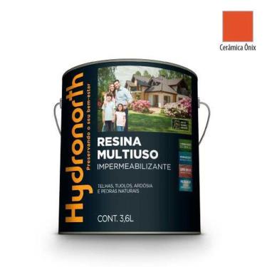 Imagem de Resina Solvente Color Multiuso Cerâmica Ônix 3 e 6 l para Renovar e Proteger Superfície...