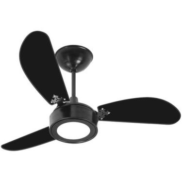 Imagem de Ventilador de Teto Venti Delta New Light Led Preto 110V - Venti-Delta,