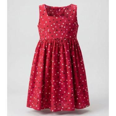 Imagem de Vestido Popeline Trick Nick Vermelho, 1, Vermelho