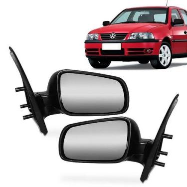 Imagem de Par Retrovisor Gol G3 Fase 1 e 2 G4 2 portas s/ controle - Retrovex