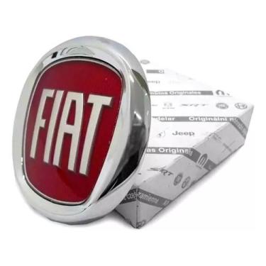 Imagem de Emblema Sigla Fiat Grade Radiador Punto Nova Original 735503991