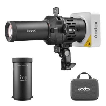 Imagem de Lente De Projeção Godox Mlsp-19 Para Led Godox Ml100Bi ML80Bi