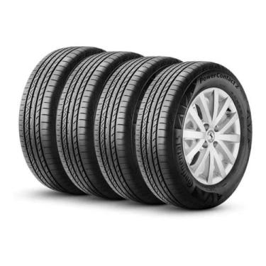 Imagem de Kit 4 Pneus 195/55R16 Continental PowerContact 2 87H Aro 16