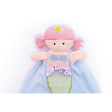 Imagem de Naninha fantoche sereia amanda zip toys criança colorido
