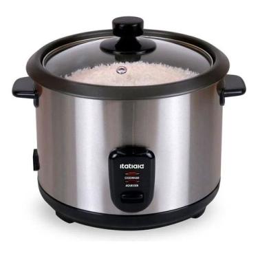 Imagem de Panela de Arroz Elétrica Itatiaia  Cozinhe Arroz Soltinho Sempre, Inox