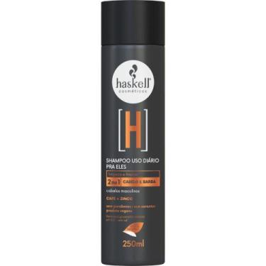 Imagem de Shampoo Cabelo E Barba 250ml - Haskell