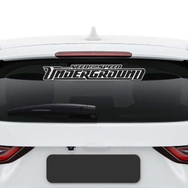 Imagem de Adesivo Need For Speed Automotivo Dub Som Vidro Veiculo - Seymour Ades