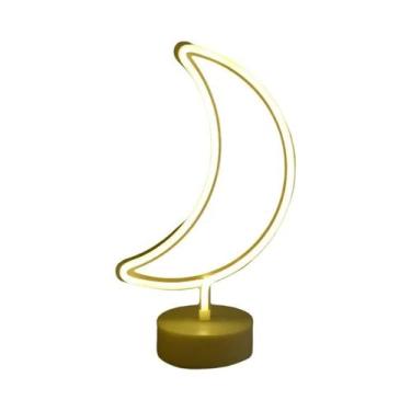 Imagem de Luminária LED Neon Flamingo Alimentada Por USB, Lâmpada Noturna Para F