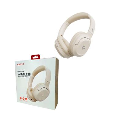 Imagem de  Headphone Bluetooth Havit H612bt Bege