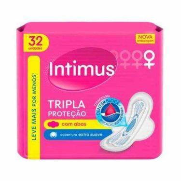 Imagem de Absorvente Intimus Tripla Proteção Suave c/Abas 32 Unidades