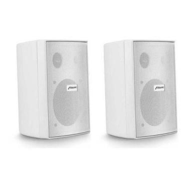 Imagem de Caixa De Som Passiva Ps 200 New 60W Par Com Suporte Branca - FRAHM