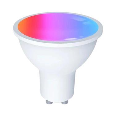 Imagem de Lâmpadas LED GU10 Inteligentes WiFi Zigbee RGBCW Com Controle Por Voz 