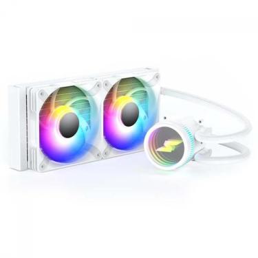 Imagem de Water Cooler SuperFrame ISENGARD ARGB 240mm Intel AMD Com controladora