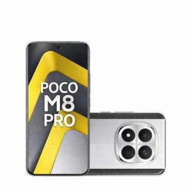 Imagem de Smartphone Celular Xiaomi POCO M8 Pro, 256GB, 8GB RAM, NFC, Câmera 64 