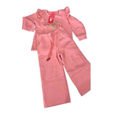 Imagem de Conjunto Moletom Infantil Rosa Menina - Kely e Kety, 03