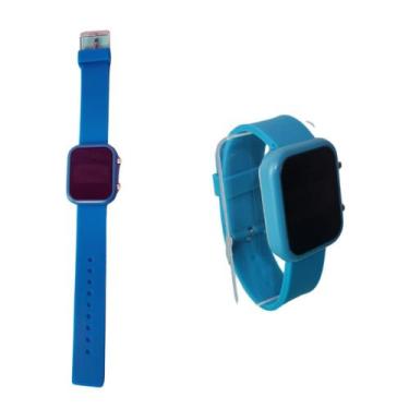 Imagem de Relógio Masculino digital led Pulseira de Borracha Novo - Smart Bracel