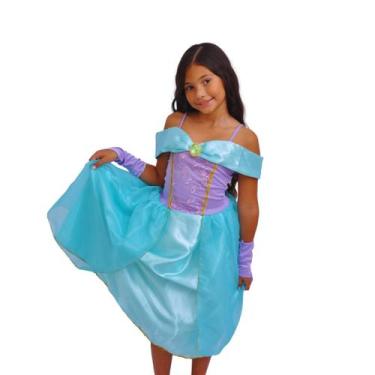 Imagem de Fantasia Luxo Pequena Sereia Infantil 2 a 12 anos - Encante-se nas Fes