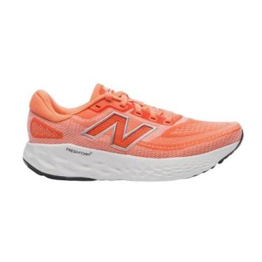 Imagem de Tênis de Corrida New Balance Fresh Foam X Evoz V4 Feminino, 35, Laranj