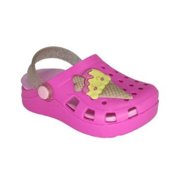 Imagem de Babuche Infantil Feminina Pimpolho Colore Rosa Rosa, Rosa, 22 23 24 25