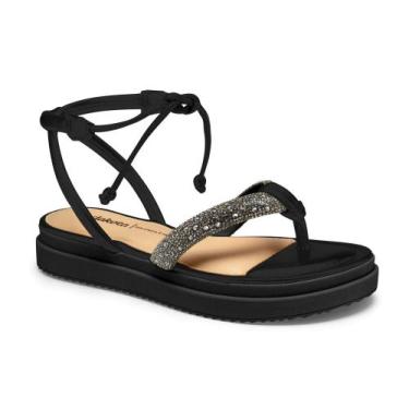 Imagem de Sandália Adulto Feminino Dakota 7632, Preto, 37