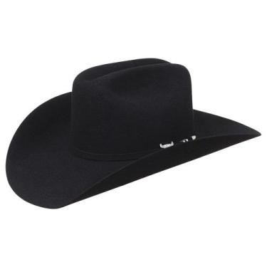 Imagem de Chapéu Preto Americano 6X USTRC Resistol 38610, 57