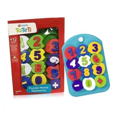 Imagem de Puzzle Mania Numeros Didatico Ta Te Ti 0219