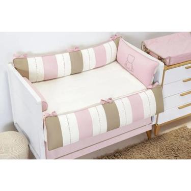 Imagem de Kit berço americano Princess 8 peças - Batistela 