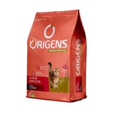 Imagem de Ração Origens Gatos Castrado sabor Carne 10,1 Kg