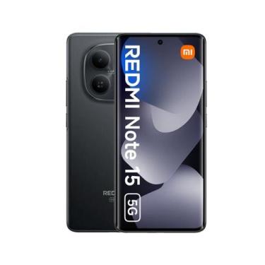 Imagem de Smartphone RedmiNote 15 5G Black 8GB RAM 256GB Global - RedmiNote15 5g