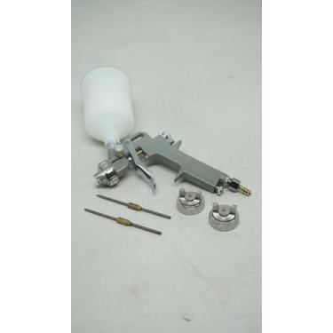 Imagem de Pistola Pintura Gravidade 3 Bicos 600ml Alumínio Inox - Congratulation