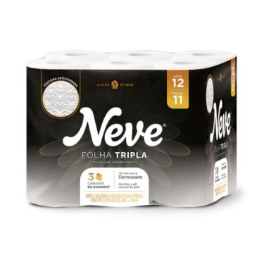 Imagem de Neve Papel Higiênico Supreme Folha Tripla, 20m, Leve 12 Pague 11 Rolos