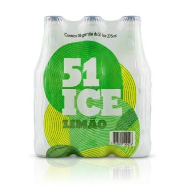 Imagem de Bebida Alcoólica Mista 51 Ice Limão 275ml Pack com 6 Unidades, 51 Ice 