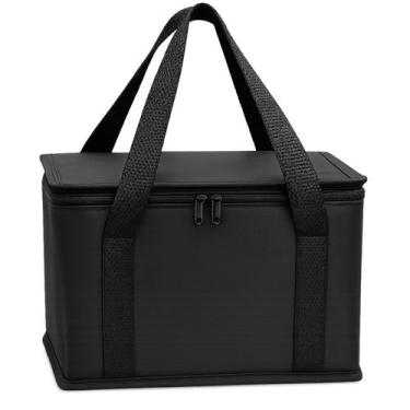 Imagem de Bolsa Térmica 17 Litros Nylon Poliéster bubag Preta