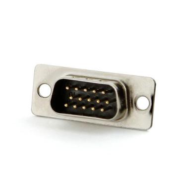 Imagem de Conector HD 15 Pinos Para Solda Macho - Outras