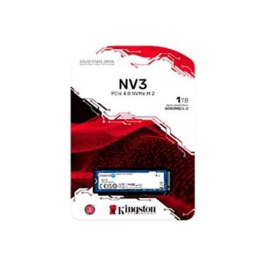 Imagem de SSD Kingston NV3 1TB PCIe 4.0 NVMe M.2 Alta Velocidade Desempenho Extr