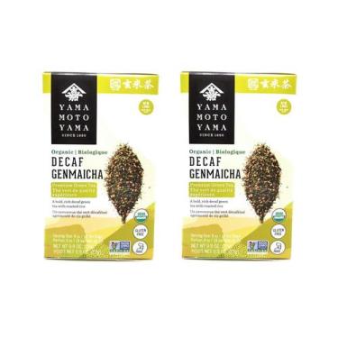 Imagem de Chá Yamamotoyama Orgânico Genmaicha Descafeinado 51g 2 Pacotes