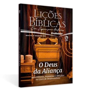 Imagem de Lições Bíblicas Adultos Professor 4º Tr. 2026 - CPAD, Marrom